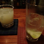 ＢＡＲ　ＯＬＤ  - ジンリッキーにチェイサーはウォッカ抜きのソルティードッグ