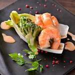 shrimp and broccoli cocktail