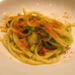 Qkurt - ブロッコリと唐墨のスパゲッティ