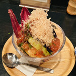 さかな料理 GYO2 - 水茄子の梅肉クラゲ和え