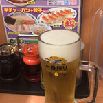 日高屋 - 生ビール ¥290- (2022/06/03)