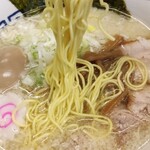 中華そば 馥 - 麺の感じ