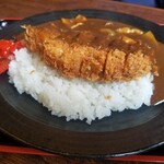 あじ屋 - カツカレー後ろから