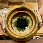 鎌倉 北じま - 真竹と釜揚げひじきと天然芹炊き込みご飯