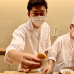 鎌倉 北じま - アオリイカのミンチカツ