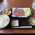 もんも - 特上生ラム定食1580円