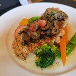 フォセッタ - 真鯛のポワレレモン風味焦がしバターソース