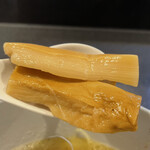 Japanese Soba Noodles 蔦 - 太メンマ