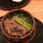 新富 なぐも - ホタルイカの炊き込み