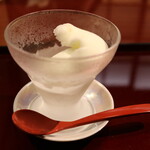 個室焼肉 牛道 - レモンの氷菓