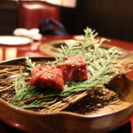 個室焼肉 牛道 - 味噌漬けハラミ