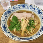 きくや - 鶏とカツオの潮SOBAを、醤油version