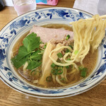 きくや - 鶏とカツオの潮SOBAを、醤油version