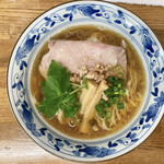 きくや - 鶏とカツオの潮SOBAを、醤油version