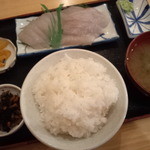 七舟 - 白米も美味しい