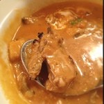 ミルミレ - きょーのシーフードカレーは牡蠣いり♪