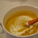キッチン はんおむ - かぼちゃスープ