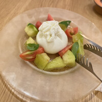 Cucina del NABUCCO - ブッラータとメロンとフルーツトマト