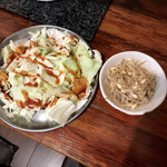 万正 - つきだしキャベツともやしナムル