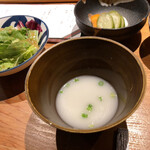 田町 鳥心 - 鶏白湯スープ