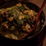 虎徹 - 新香と菜の花の卵とじ