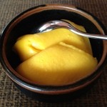 印度料理シタール - インド料理シタール・デザートのマンゴープリン