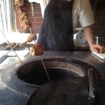 印度料理シタール - インド料理シタール・タンドリーチキンを焼く窯