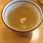 やき鳥 宮川 - 鳥スープ