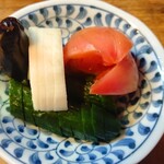 もつ焼 まるい - お新香