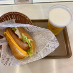 ロマンスカーカフェ - 熱チズ犬