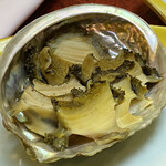 那須温泉　山楽 - 別注の鮑のバターソテー