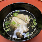 那須温泉　山楽 - 鮎の吸い物