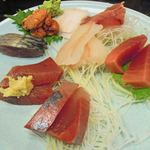 大衆料理　川治 - 刺身盛り合わせ（13.3ver)