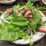 大衆料理　川治 - ホタルイカのサラダ