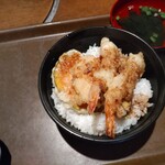 はんぶん - 天丼