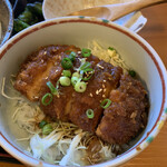 麺茶屋一番や　　大和 - ミニ味噌カツ丼