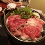 河鹿荘 - すきやき