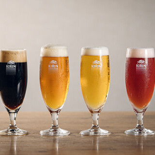 常時8種のクラフトビールが楽しめる♪
