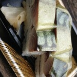 千代田鮨 - さば棒寿司