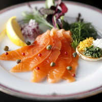 マリネサーモン