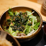 くずし割烹 天ぷら竹の庵 - サラダ