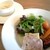 ディオチヂ - メニュー写真:Bランチの前菜とスープ
