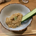 すし花一寿美 - あん肝ご飯