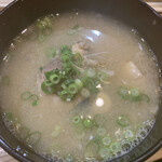 すし花一寿美 - あら汁