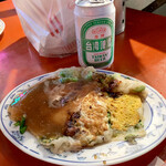 六合夜市 - 牡蠣オムレツ