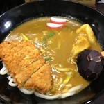 手打ちうどん 稲葉家 - ｶﾂｶﾚｰうどん（850円）♪
