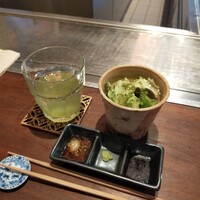 くずし鉄板 あばぐら 神田店 - 季節のすり流し