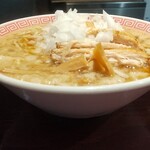 中華そば えもと - ゴロゴロ背脂煮干し中華そば