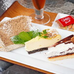 CAFE BRASSERIE LEPAN - 【2022.06】3tartes and drink(税込1,320円)