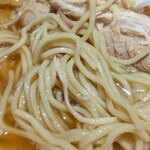 中華そば えもと - 麺の感じ
